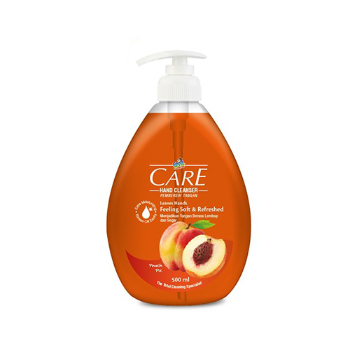 CARE HAND WASH 500ML - PEACH