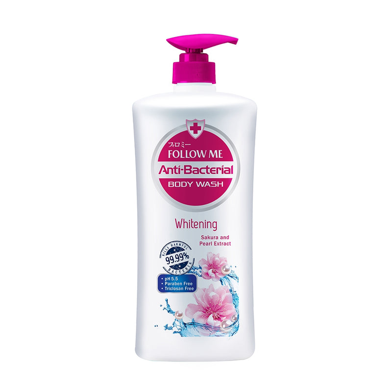 FOLLOW ME ANTI-BACTERIAL BODY WASH WHITENING 1000ML