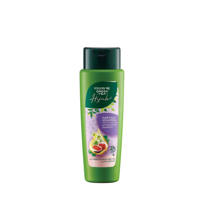 FOLLOW ME GREEN TEA HIJAB HAIR FALL SOLUTION SHAMPOO 320ML