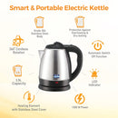 KENT VOGUE STAINLESS STEEL KETTLE 1.5L 1500W