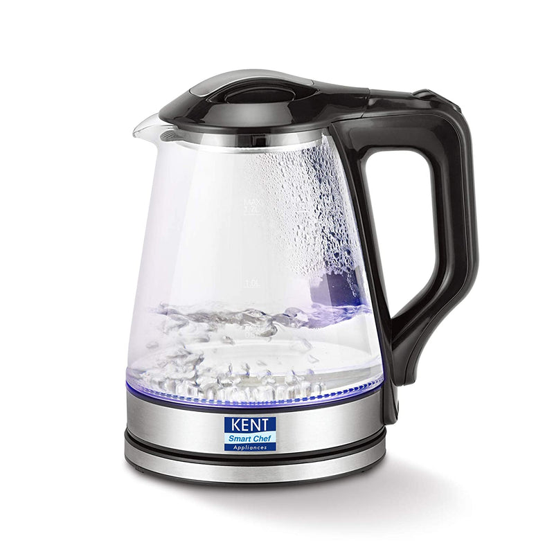 KENT ELECTRIC KETTLE GLASS 1.7L 1500W