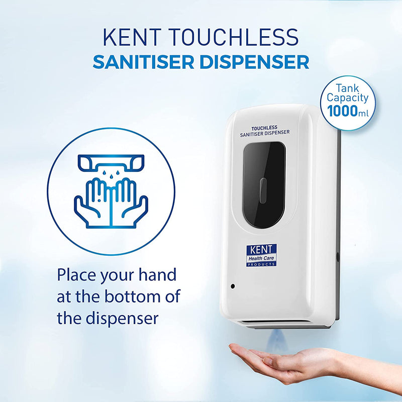 KENT TOUCHLESS SANITISER DISPENSER 1L
