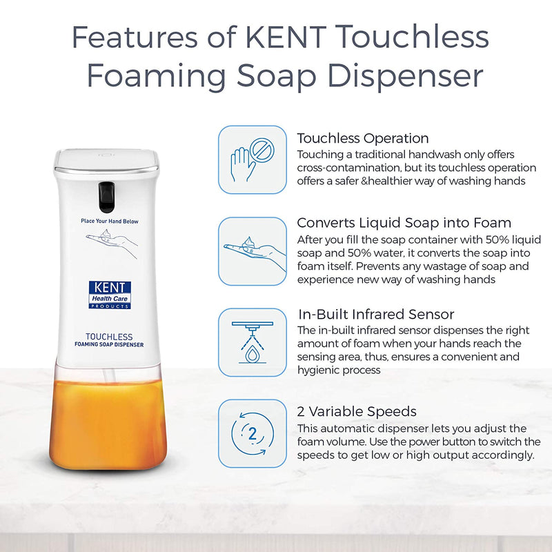KENT TOUCHLESS FOAMING SOAP DISPENSER 350ML