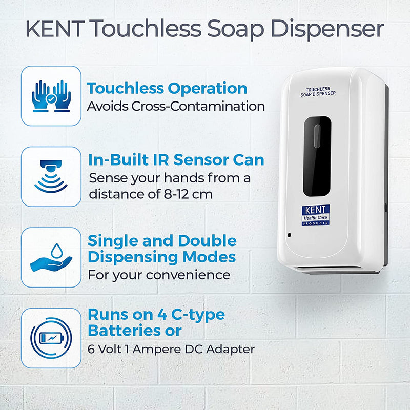 KENT TOUCHLESS SOAP DISPENSER 1L