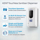 KENT TOUCHLESS SANITISER DISPENSER 1L