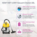 KENT WET AND DRY VACCUM CLEANER