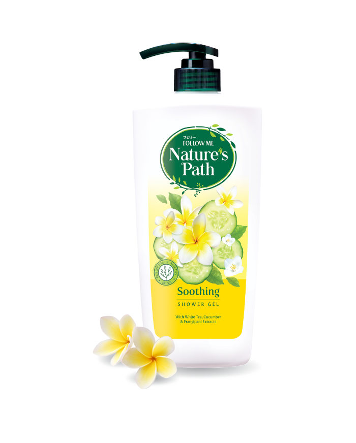 FOLLOW ME NATURE'S PATH SHOWER GEL 650ML - SOOTHING