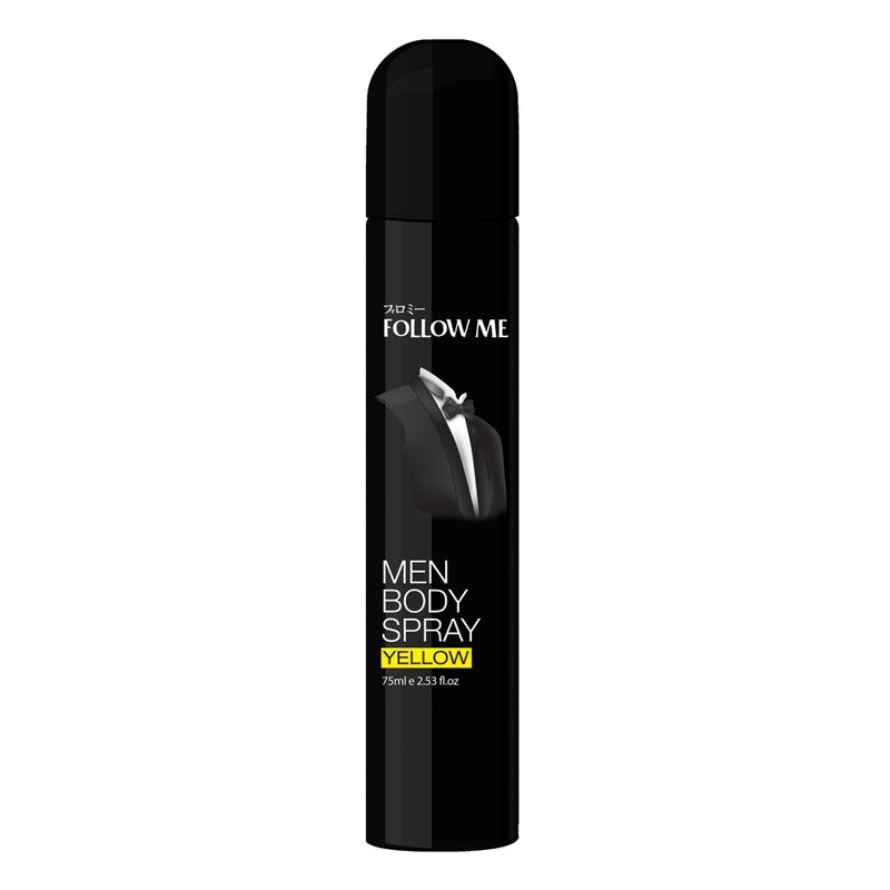 FOLLOW ME BODY SPRAY YELLOW - 75ML