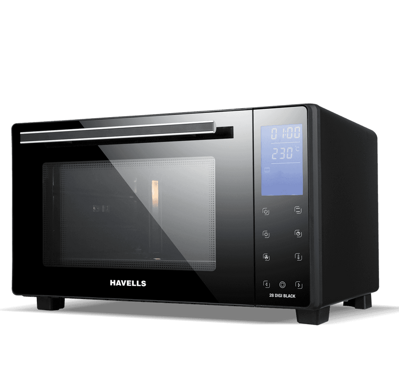 HAVELLS OVEN TOASTER GRILL DIGI BLACK 1500W