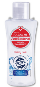 FOLLOW ME HAND SANITISER 150ML - FAMILY CARE
