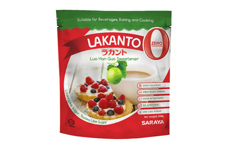 LAKANTO ZERO CALORIE NATURAL SWEETENER 200G